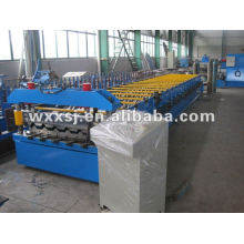 Cladding sheet panel roll forming machine